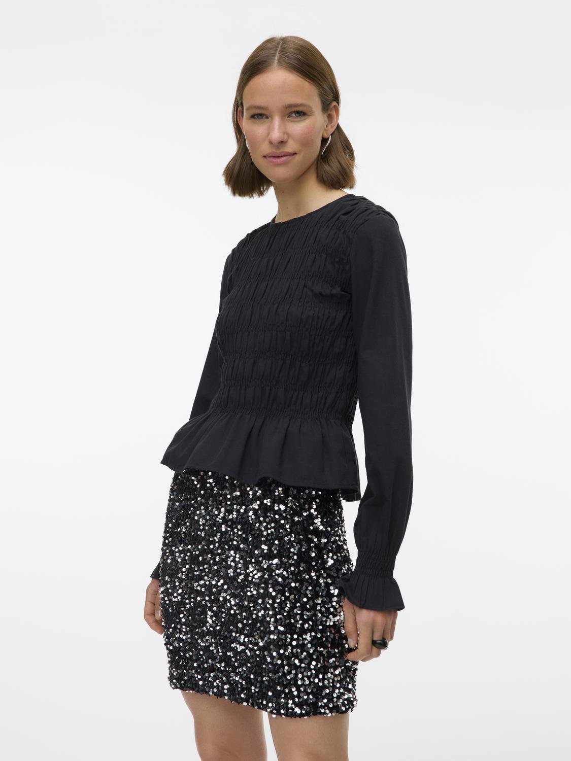 VMBELLA Short Skirt - Black - VERO MODA & VILA Bergvik